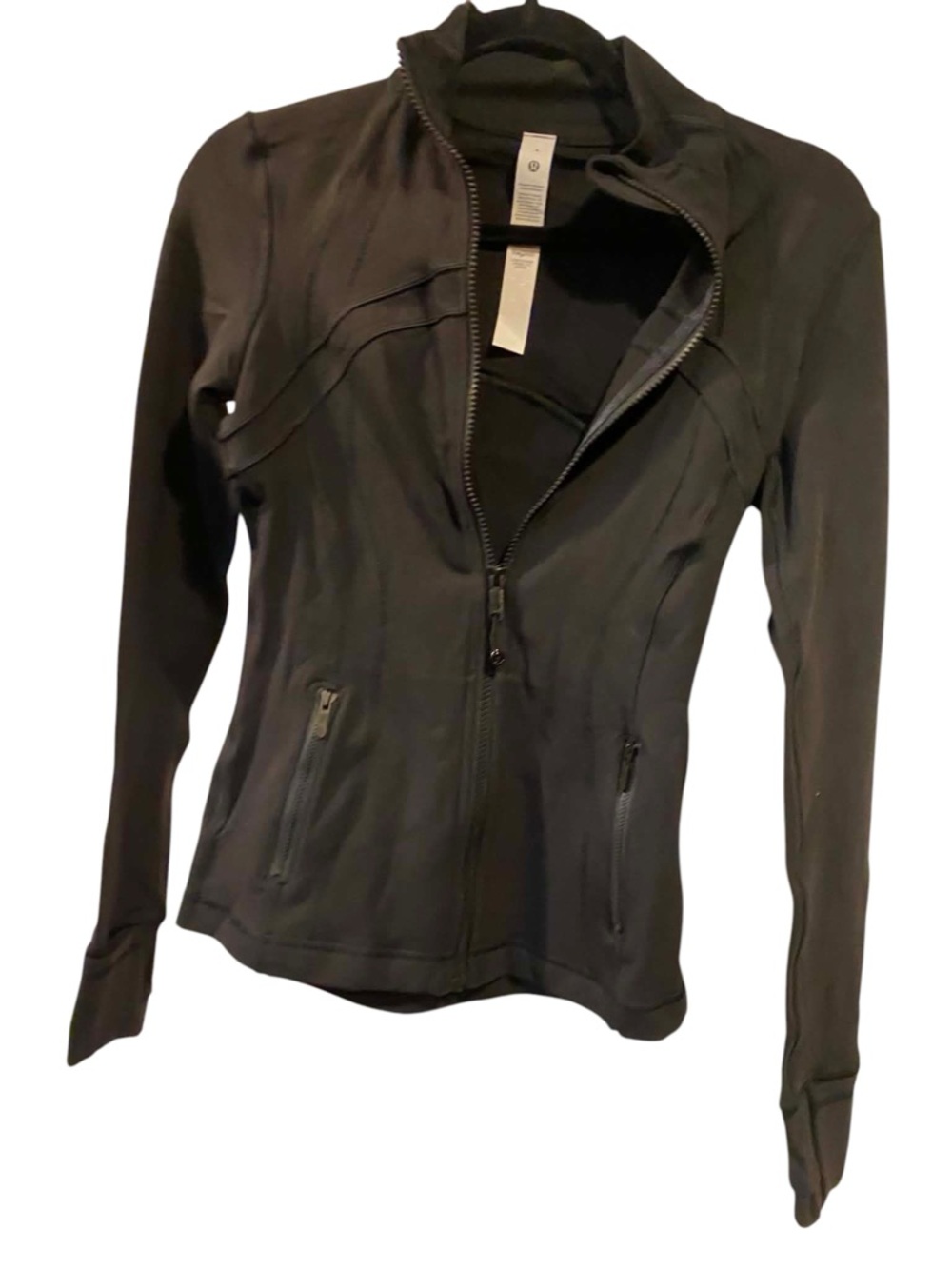 NWT Lululemon define jacket BLACK Size 4
